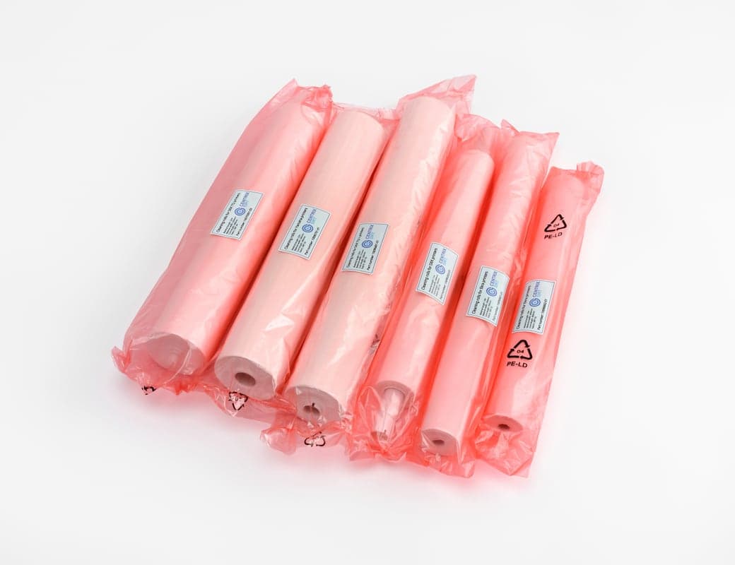 Stencil cleaning rolls